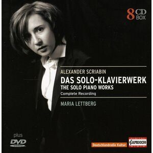 Maria Lettberg - Solo Piano Works (Complete Recording)  CD